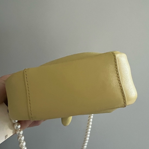 RARE! Songmont Small Wonton Bag Yellow - Picture 12 of 12